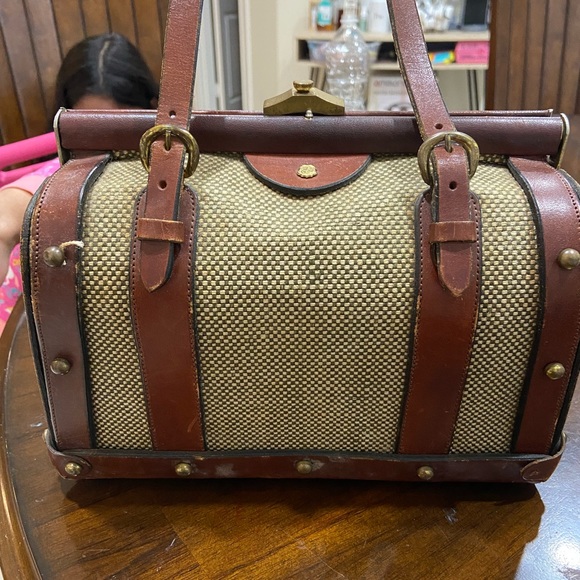 John Romain Handbags - Vintage 1969 John Romain Doctor Bag